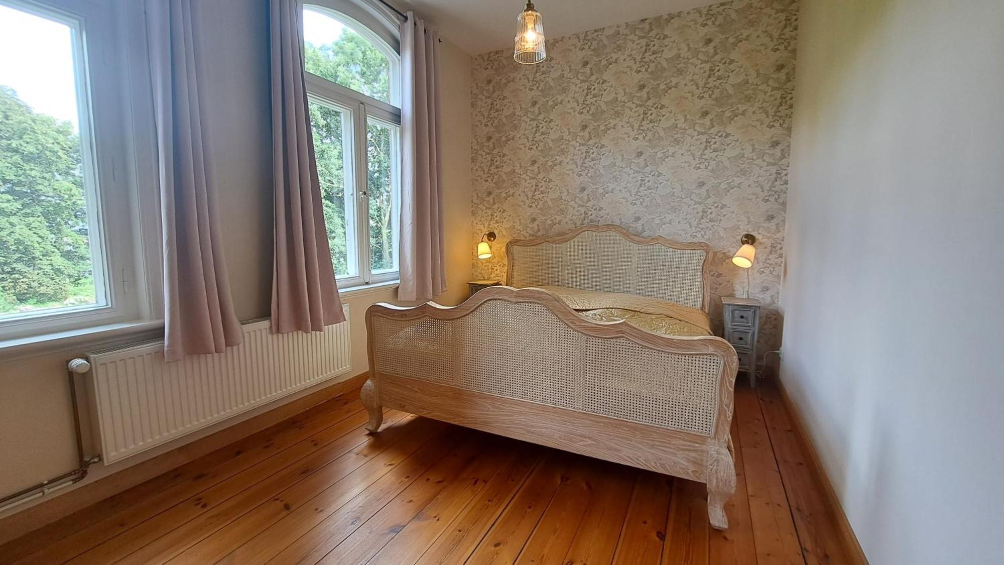 Apartamento Haus Im Park Wesselburen Exterior foto